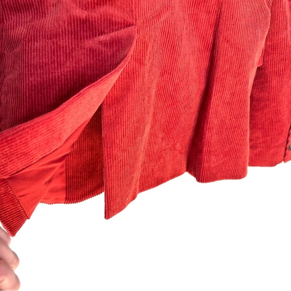 A New Day | Orange Corduroy Blazer Size 4 - Picture 8 of 11